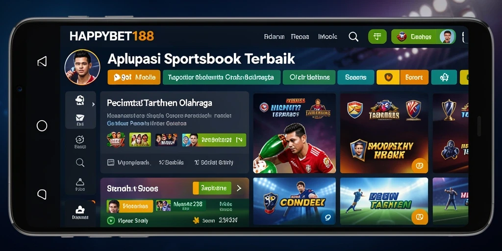 Tampilan gameplay Sportsbook yang menarik dan interaktif.