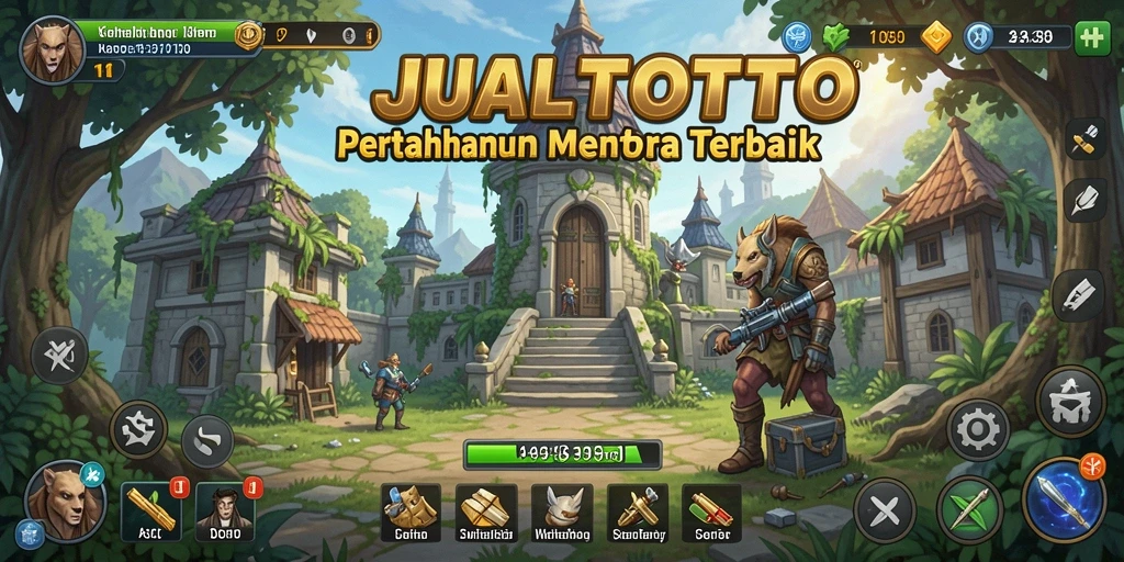 Tampilan gameplay menegangkan dengan strategi Tower Defense yang menarik.