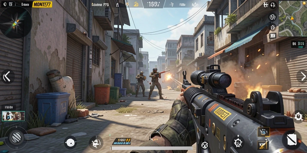 Tampilan gameplay MONTE77 yang seru dan mendebarkan.