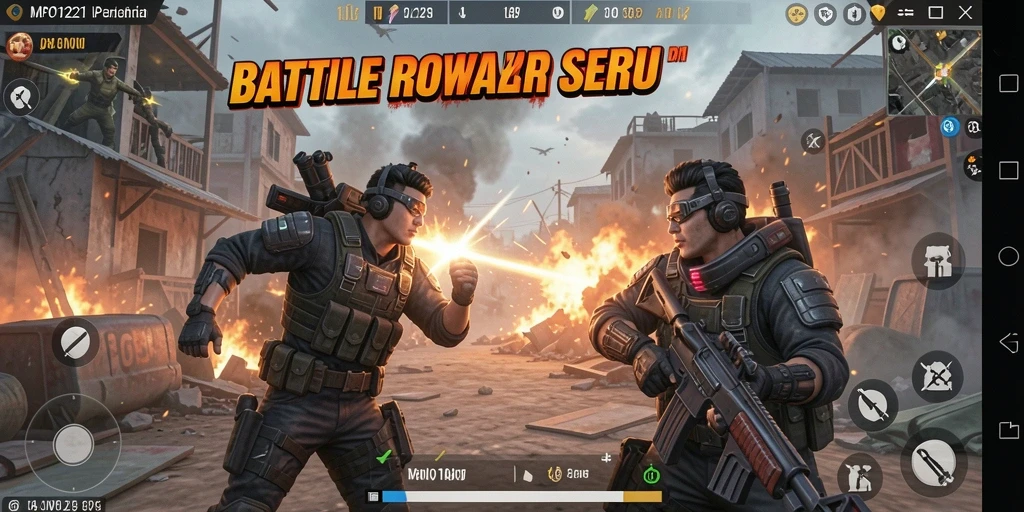 Tampilan menarik dari gameplay seru MPO1221 dalam momen pertempuran.
