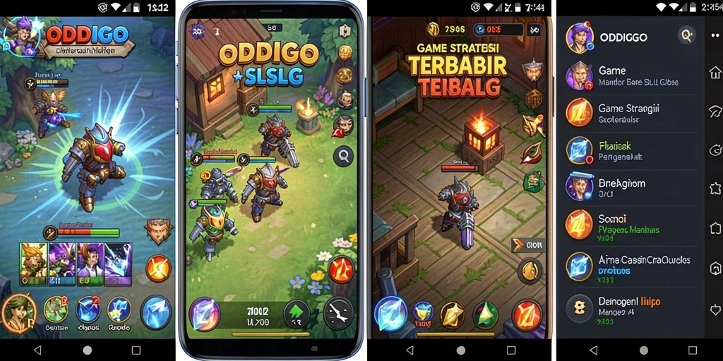 Gameplay ODDIGO menampilkan strategi mendalam dan interaksi pemain.
