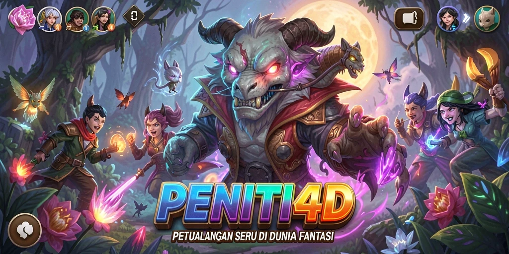 Tampilan gameplay PENITI4D yang mengasyikkan dengan petualangan seru.