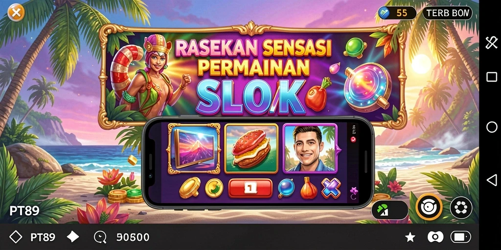 Screenshot utama PT89 menampilkan gameplay Slot yang seru dan interaktif.