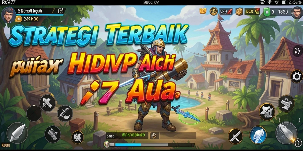Tampilan screenshot utama RK77 menampilkan gameplay strategi yang menarik.