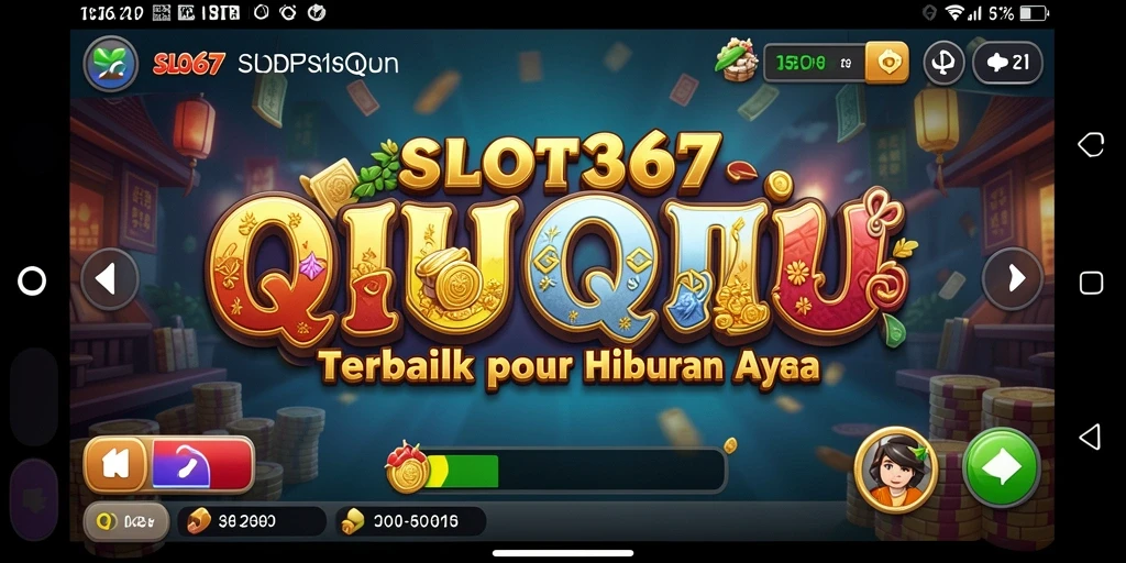 Screenshot utama SLOT367 menampilkan gameplay QiuQiu yang mengasyikkan.