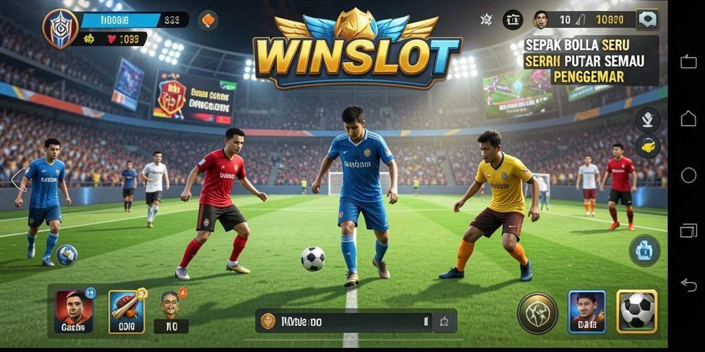Gameplay WINSLOT yang menarik dan menegangkan dalam dunia sepak bola.